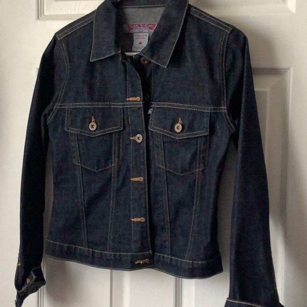 Silver Jeans dark denim  Classic Trucker Style